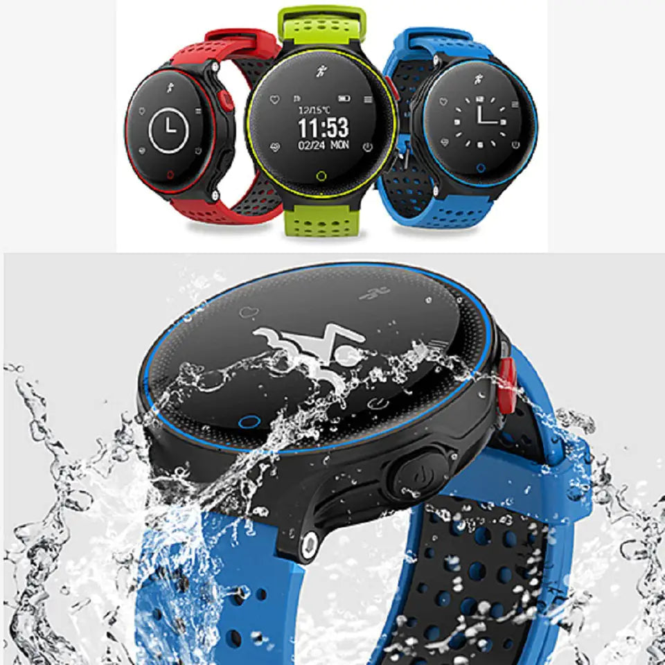 Reloj Smart Fit con Monitor de Ritmo Cardíaco y Presión Arterial Activa