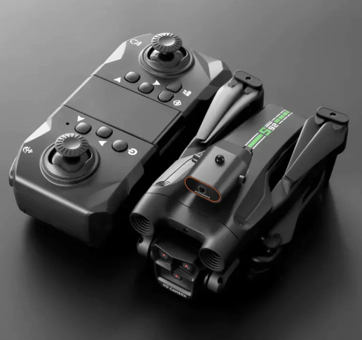 Cuadricóptero S92 Control Remoto con Triple Cámara y Posicionamiento de Flujo Óptico