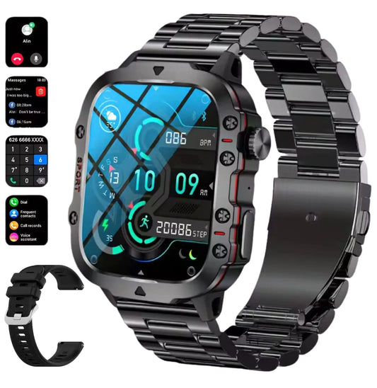DBOGA Advanced Fitness Tracker for Men with Dual Straps