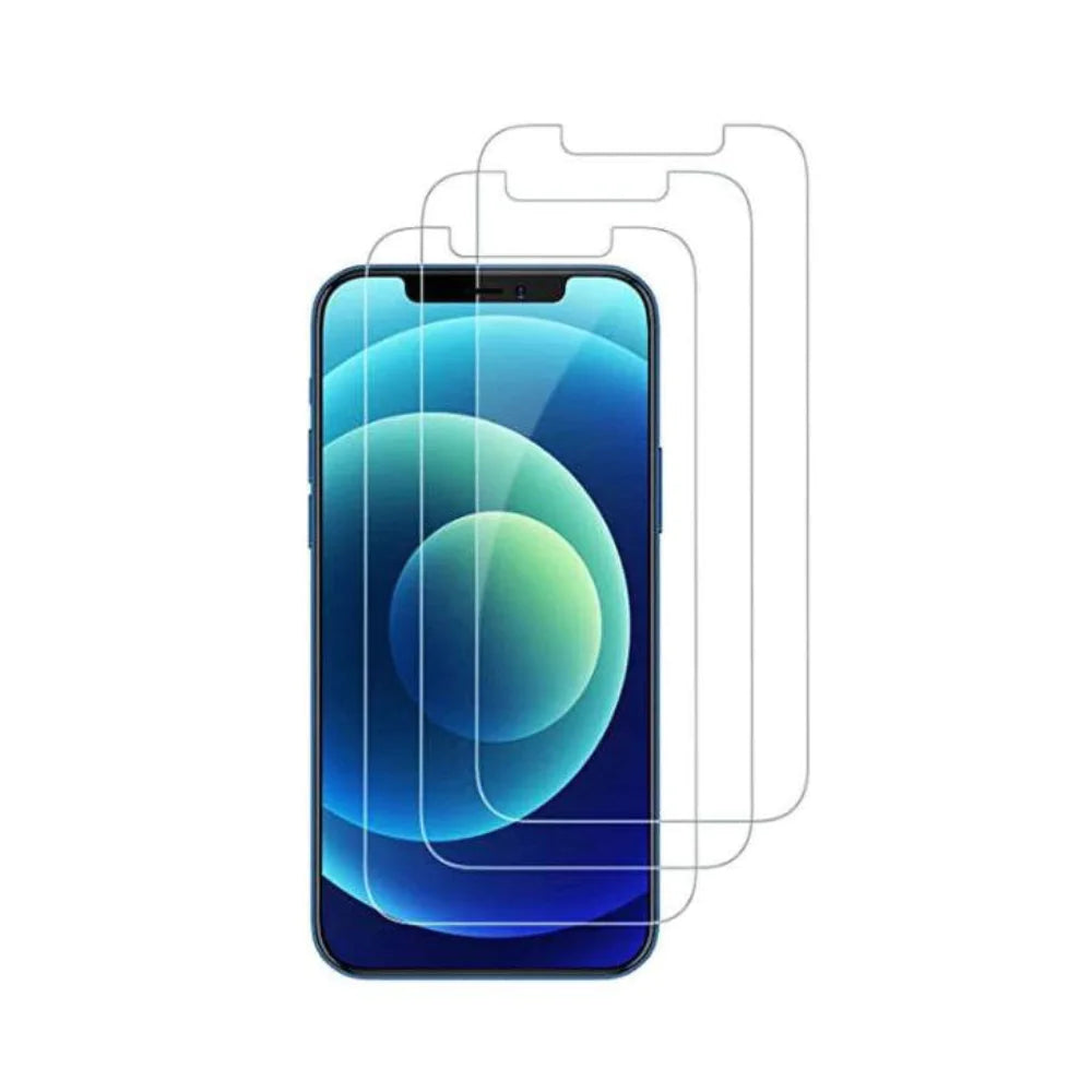 Protector de Pantalla para iPhone 12 Pro Max de Vidrio Templado, Paquete de 3