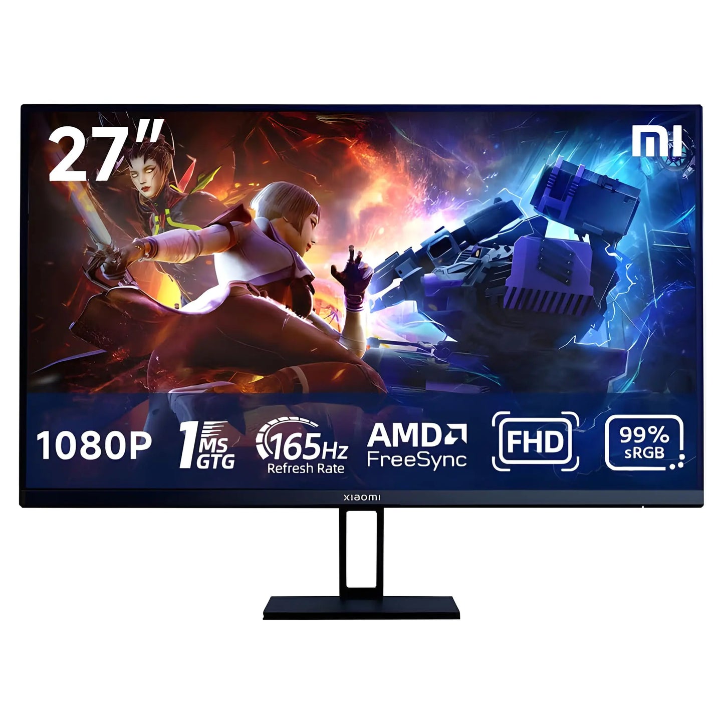 Monitor Vertical Xiaomi HDMI de 27 pulgadas 165Hz GTG 1ms