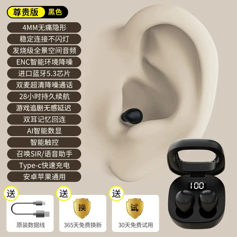 Auriculares inalámbricos invisibles Mini Pro4SS