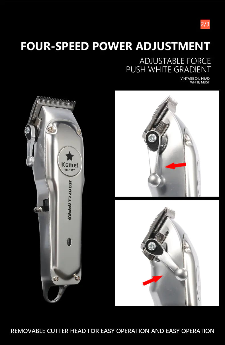 Kemei ProStyle Men's Hair Trimmer