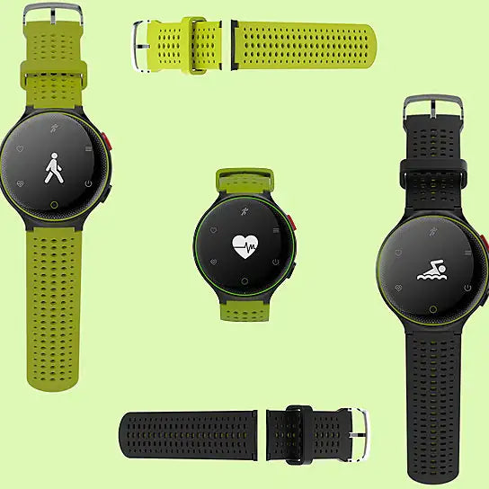 Reloj Smart Fit con Monitor de Ritmo Cardíaco y Presión Arterial Activa