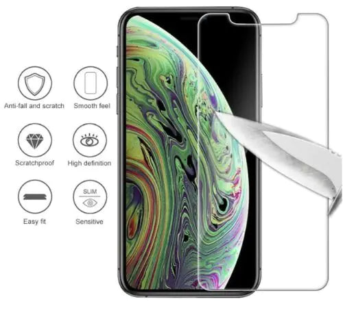 Protector de Pantalla para iPhone 12 Pro Max de Vidrio Templado, Paquete de 3
