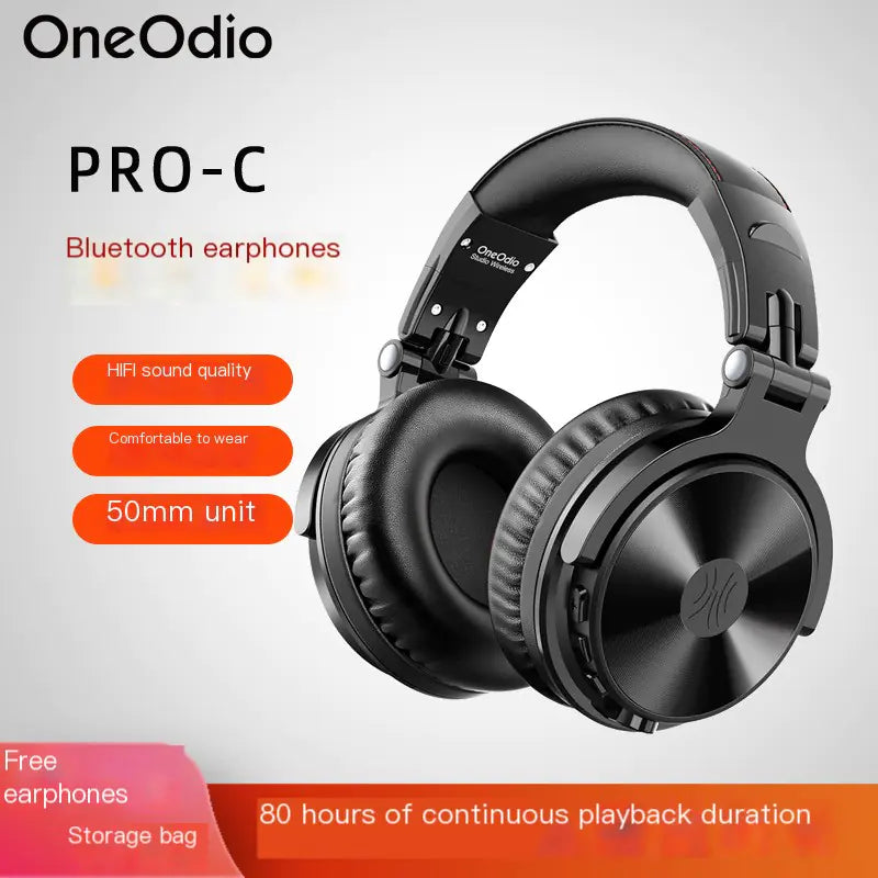 Auriculares Bluetooth Inalámbricos OneOdio con Cable Desmontable