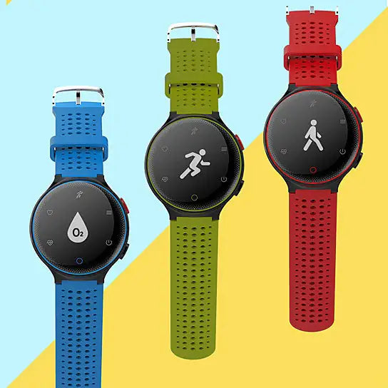 Reloj Smart Fit con Monitor de Ritmo Cardíaco y Presión Arterial Activa